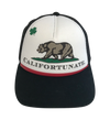 Califortunate Black & White Trucker Hat