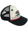 Califortunate Black & White Trucker Hat