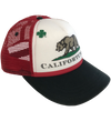 Califortunate Red & Black Trucker Hat